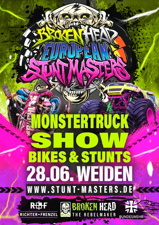 Broken Head European Stunt Masters 2025 in Weiden